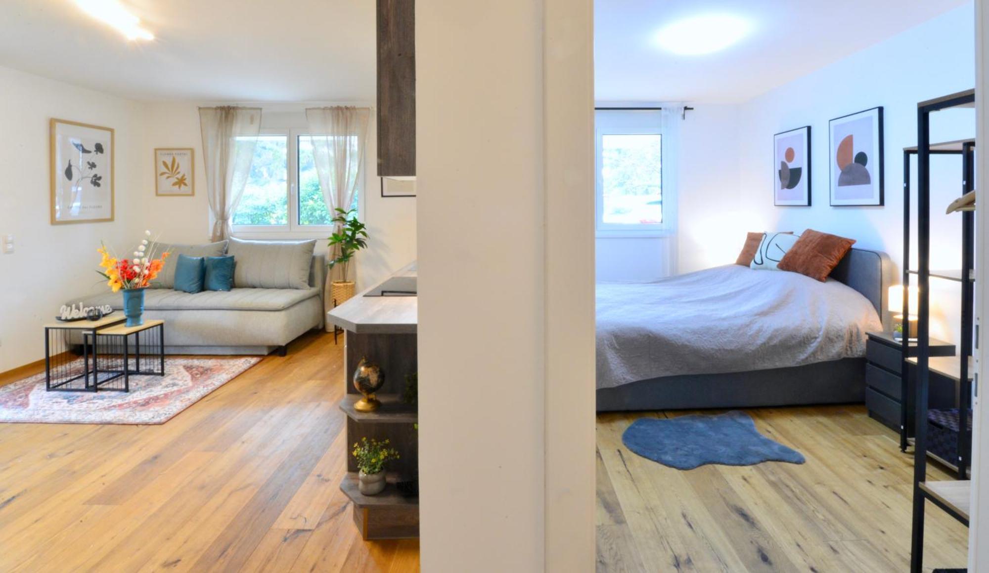 New With Parking And Metro In Front Of The House Apartament *